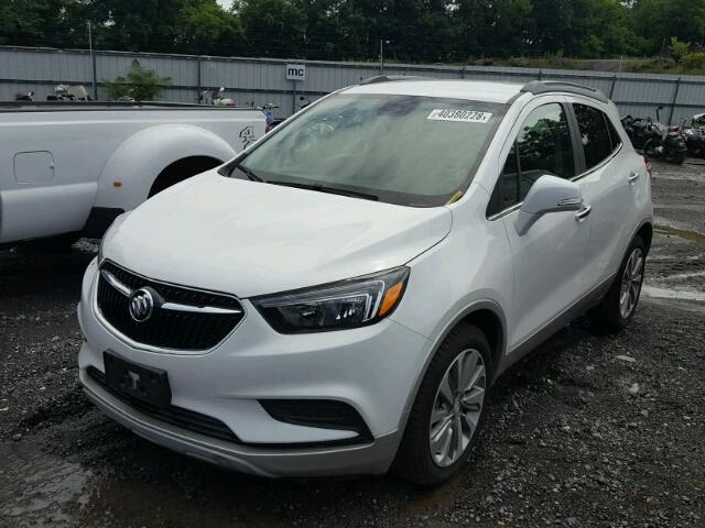 KL4CJASB8HB099062 - 2017 BUICK ENCORE PRE WHITE photo 2