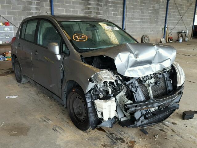 3N1BC13E97L418375 - 2007 NISSAN VERSA S SILVER photo 1