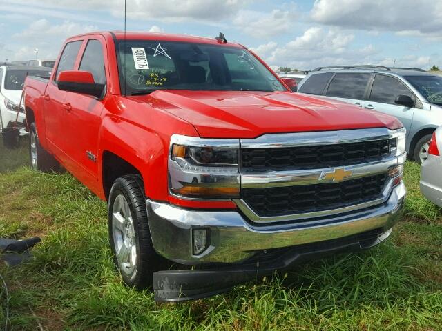 3GCPCREC7GG117545 - 2016 CHEVROLET SILVERADO RED photo 1