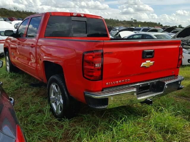 3GCPCREC7GG117545 - 2016 CHEVROLET SILVERADO RED photo 3