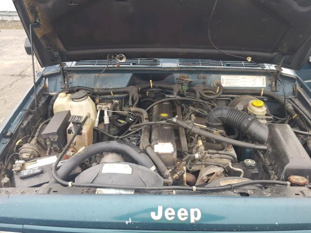 1J4FJ78S1SL631485 - 1995 JEEP CHEROKEE C GREEN photo 7