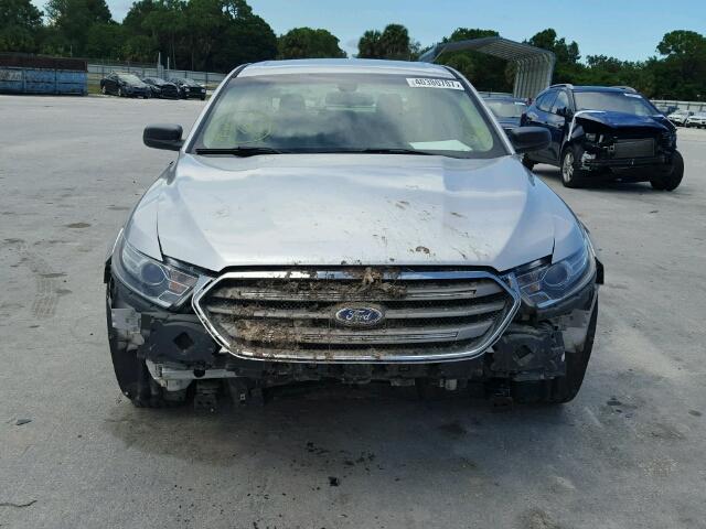 1FAHP2D87EG143655 - 2014 FORD TAURUS SE SILVER photo 9