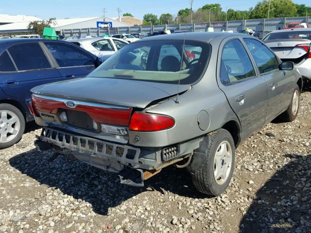 1FAFP663XXK135839 - 1999 FORD CONTOUR SE GRAY photo 4