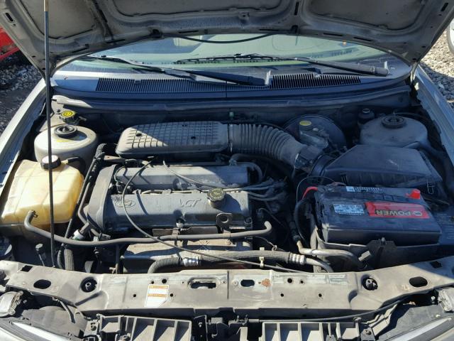 1FAFP663XXK135839 - 1999 FORD CONTOUR SE GRAY photo 7