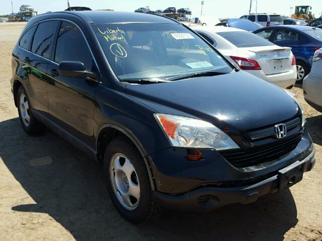 5J6RE38309L031733 - 2009 HONDA CR-V LX BLACK photo 1