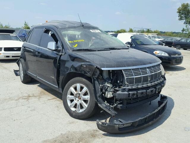 2LMDU68C67BJ19073 - 2007 LINCOLN MKX BLACK photo 1