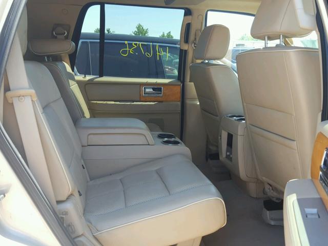 5LMFU27567LJ03999 - 2007 LINCOLN NAVIGATOR 金色 照片 6