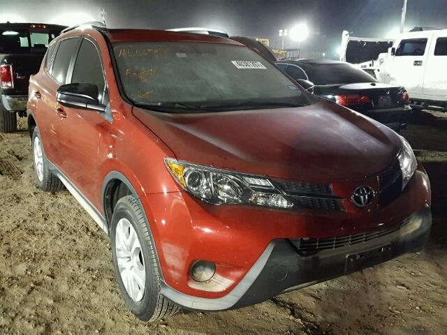 JTMZFREV8FJ041395 - 2015 TOYOTA RAV4 RED photo 1