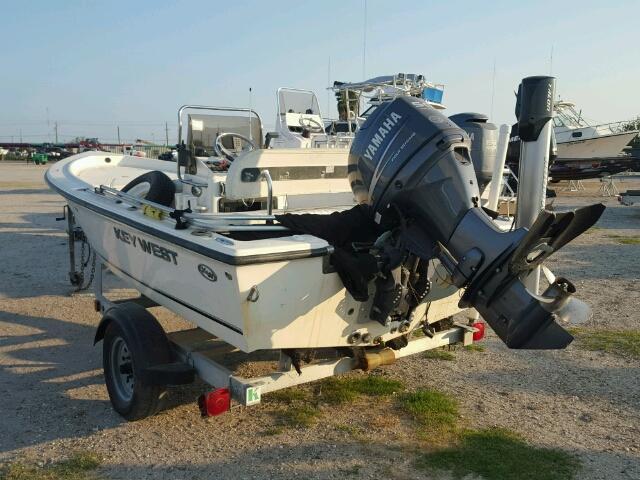 KWEAC152A808 - 2008 BOAT W/TRAILER WHITE photo 3