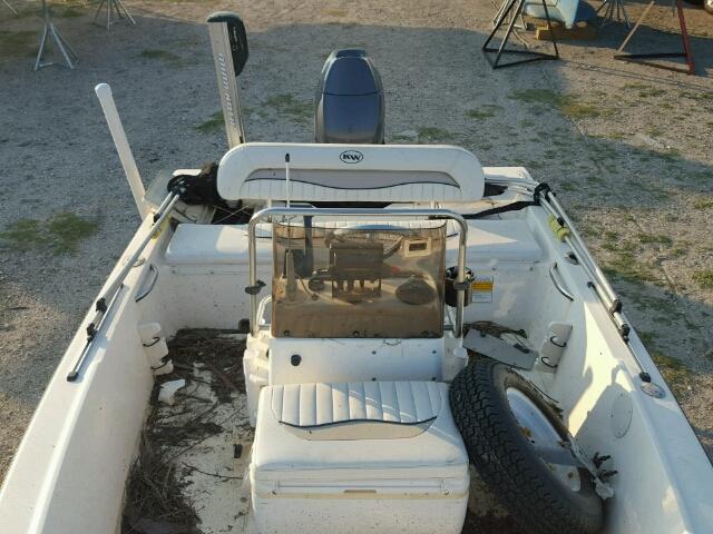 KWEAC152A808 - 2008 BOAT W/TRAILER WHITE photo 6