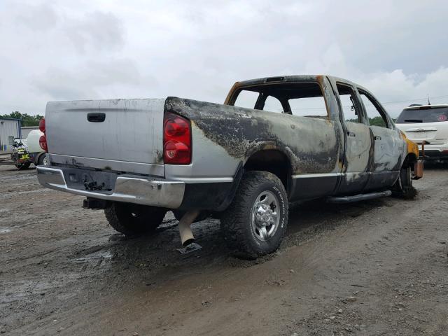 3D7KS28A28G175259 - 2008 DODGE RAM 2500 S BURN photo 4