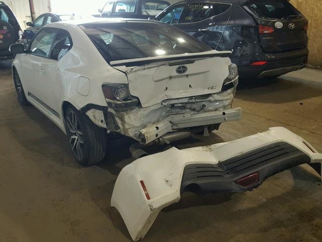 JTKJF5C72E3086709 - 2014 TOYOTA SCION TC 白色 照片 3