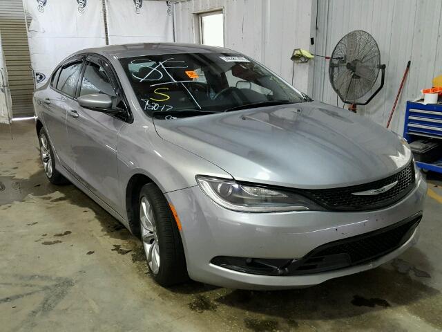 1C3CCCBB5FN585324 - 2015 CHRYSLER 200 S GRAY photo 1