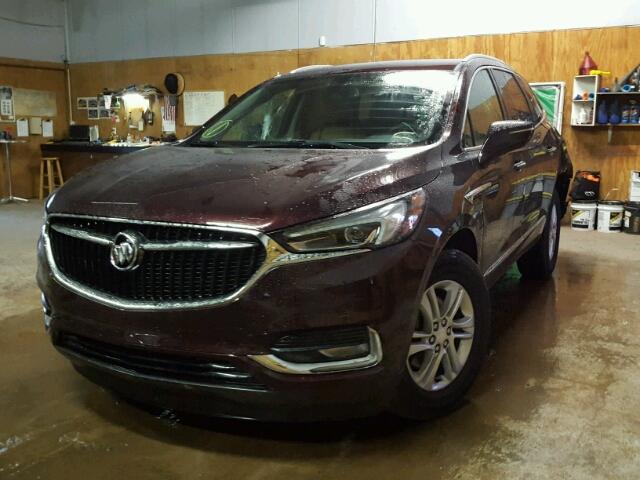 5GAEVAKW6JJ227169 - 2018 BUICK ENCLAVE ES MAROON photo 2