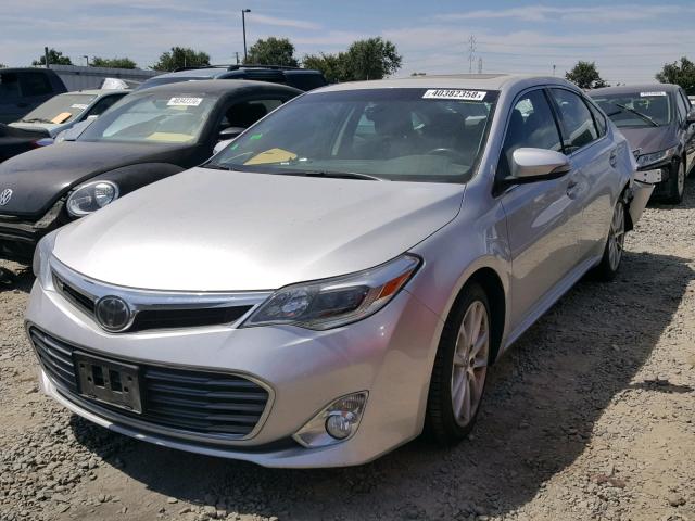 4T1BK1EB6DU028009 - 2013 TOYOTA AVALON BAS Silber Foto 2