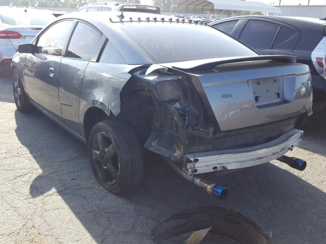 1G8AW18B77Z164344 - 2007 SATURN ION LEVEL GRAY photo 3