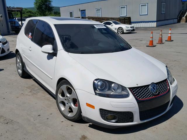 WVWEV71K68W142541 - 2008 VOLKSWAGEN GTI WHITE photo 1