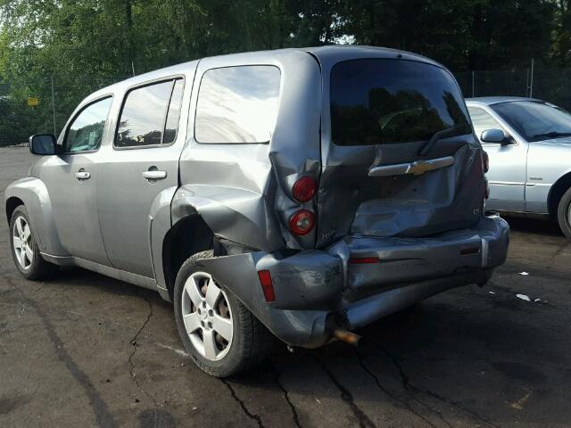 3GNDA13D86S527392 - 2006 CHEVROLET HHR LS GRAY photo 3
