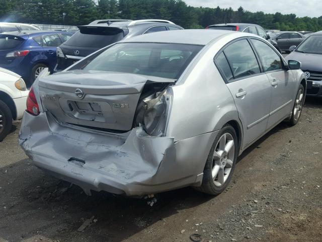 1N4BA41EX6C865269 - 2006 NISSAN MAXIMA SE SILVER photo 4