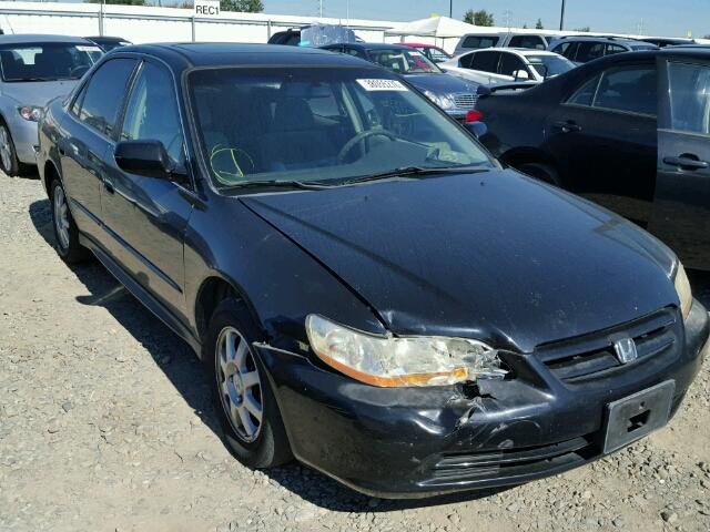 JHMCG56782C012634 - 2002 HONDA ACCORD SE BLACK photo 1