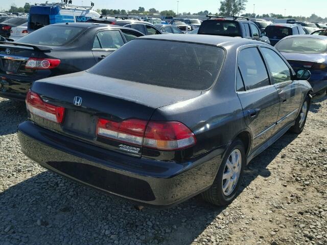 JHMCG56782C012634 - 2002 HONDA ACCORD SE BLACK photo 4