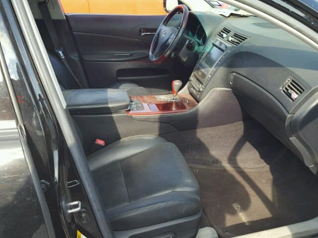 JTHBL96S085001143 - 2008 LEXUS GS Черный фото 5