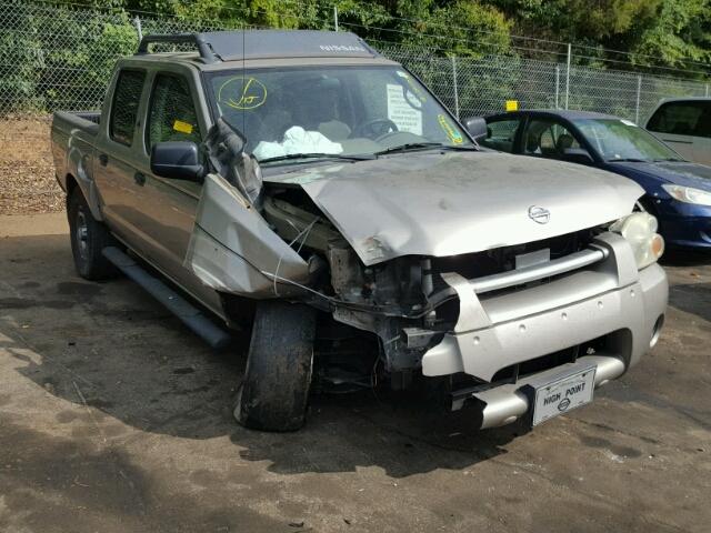 1N6ED27T53C440740 - 2003 NISSAN FRONTIER C GRAY photo 1