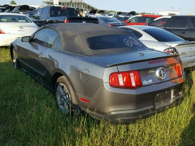 1ZVBP8EN9A5116242 - 2010 FORD MUSTANG MAROON photo 3