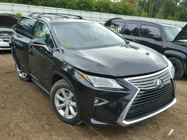 2T2ZZMCAXGC022060 - 2016 LEXUS RX 350 BLACK photo 1