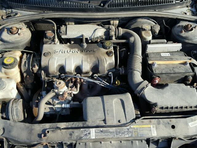 1G8ZF52851Z240139 - 2001 SATURN SL BLUE photo 7