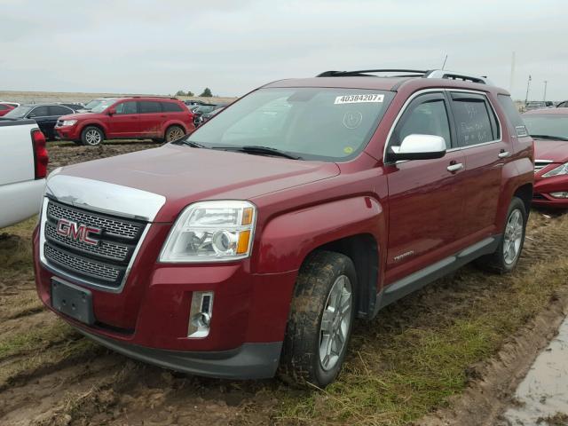 2GKALWEK8C6368905 - 2012 GMC TERRAIN SL BURGUNDY photo 2