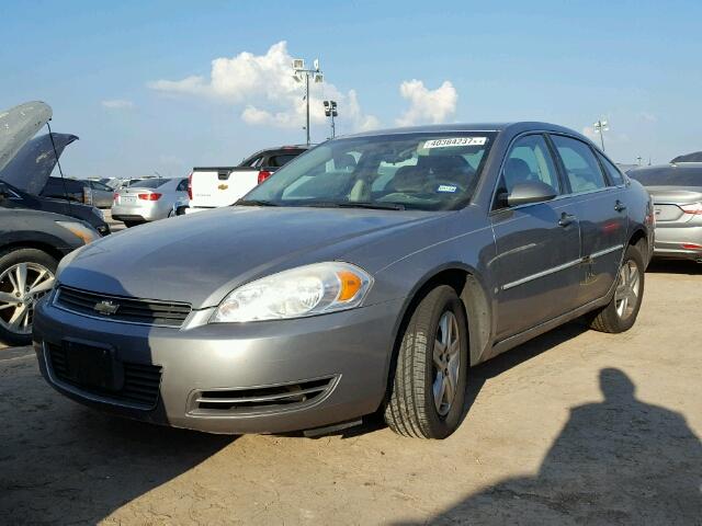 2G1WB58K369297909 - 2006 CHEVROLET IMPALA LS GRAY photo 2