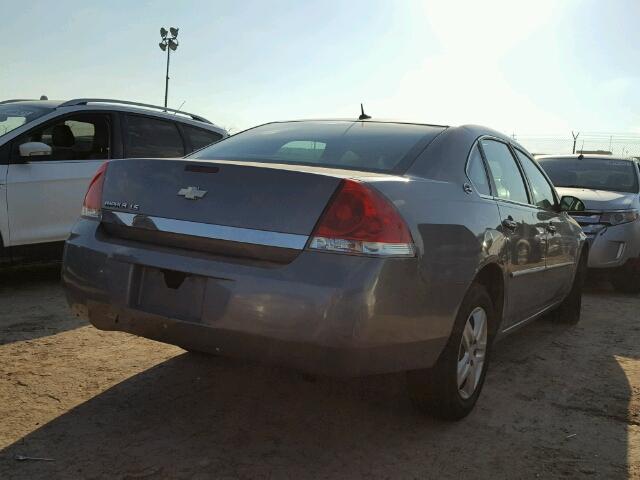 2G1WB58K369297909 - 2006 CHEVROLET IMPALA LS GRAY photo 4