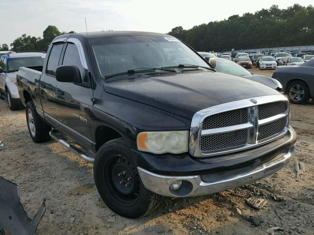 1D7HU18Z22J138545 - 2002 DODGE RAM 1500 BLACK photo 1