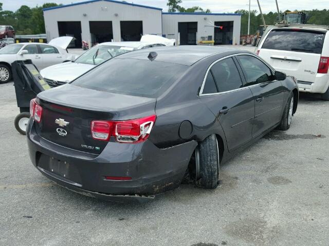 1G11D5SR3DF146597 - 2013 CHEVROLET MALIBU GRAY photo 4