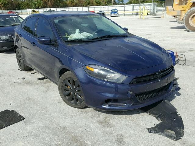 1C3CDFBB4ED918096 - 2014 DODGE DART SXT BLUE photo 1