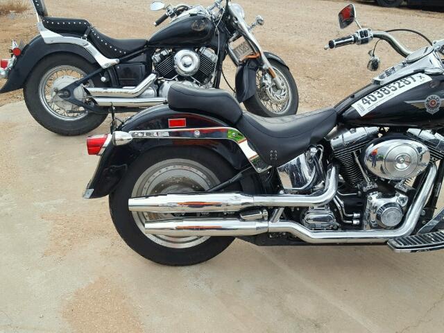 1HD1BMY1X2Y041547 - 2002 HARLEY-DAVIDSON FLSTF BLACK photo 6