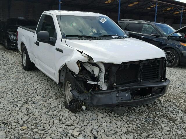 1FTMF1C87FKE52936 - 2015 FORD F150 WHITE photo 1