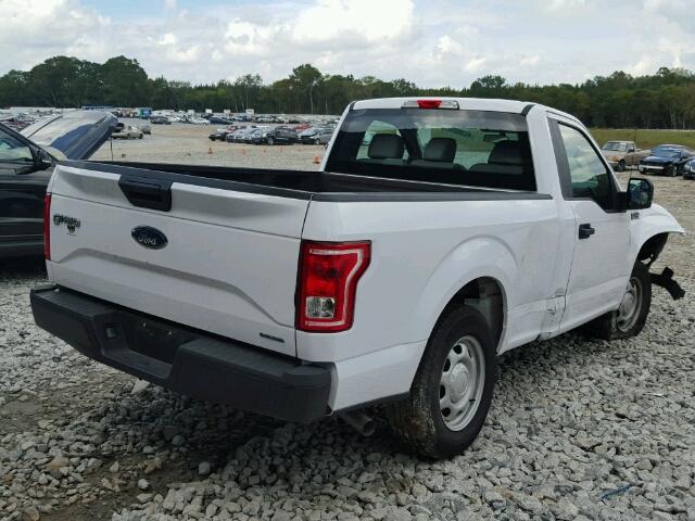 1FTMF1C87FKE52936 - 2015 FORD F150 WHITE photo 4