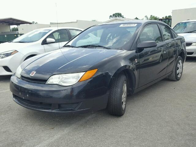 1G8AN15F26Z207951 - 2006 SATURN ION BLACK photo 2