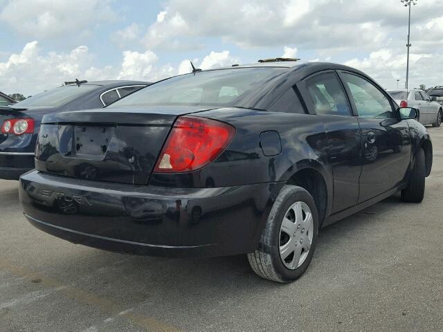 1G8AN15F26Z207951 - 2006 SATURN ION BLACK photo 4