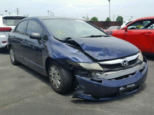 2HGFA16329H513811 - 2009 HONDA CIVIC VP BLUE photo 1