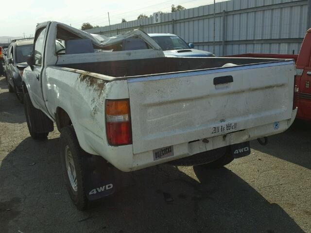 JT4VN01D1N0005966 - 1992 TOYOTA PICKUP 1/2 WHITE photo 3