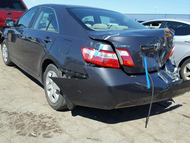 4T1BE46K87U675460 - 2007 TOYOTA CAMRY NEW GRAY photo 3