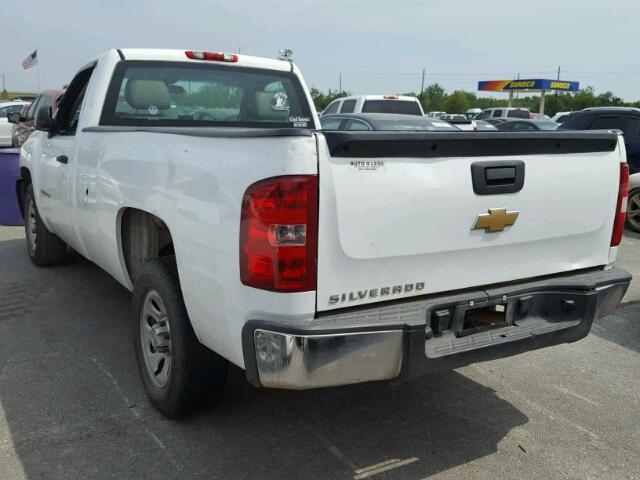 1GCPCPEX7AZ152424 - 2010 CHEVROLET SILVERADO WHITE photo 3