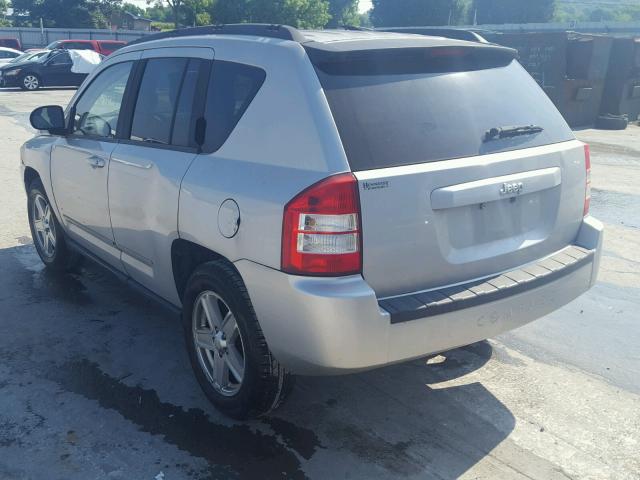 1J4NT4FB9AD578339 - 2010 JEEP COMPASS SP SILVER photo 3