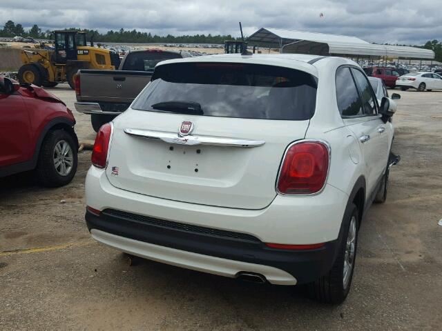 ZFBCFXBT0GP500031 - 2016 FIAT 500X WHITE photo 4