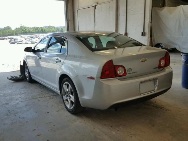 1G1ZC5E07AF174580 - 2010 CHEVROLET MALIBU 1LT SILVER photo 3