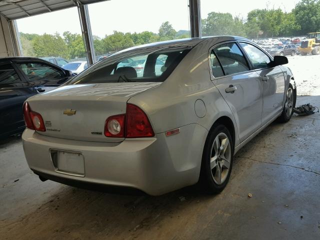 1G1ZC5E07AF174580 - 2010 CHEVROLET MALIBU 1LT SILVER photo 4