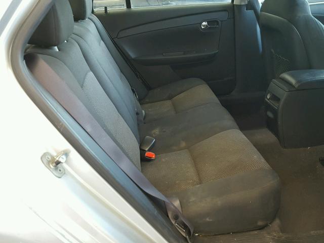 1G1ZC5E07AF174580 - 2010 CHEVROLET MALIBU 1LT SILVER photo 6